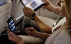 Мобильный телефон в самолёте