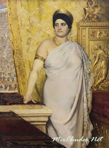 Мессалина. Картина Педера Крёйера, 1881 год. Гётеборгский музей искусств.