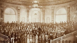 Участники костюмированного бала 1913 года